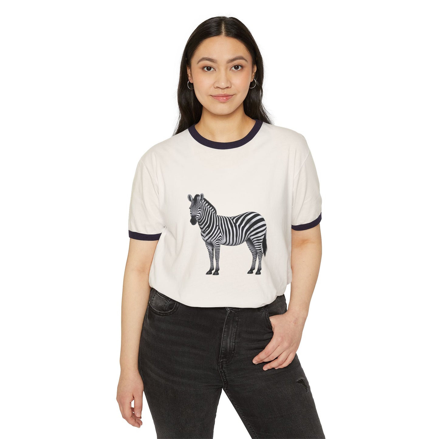 Zebra Ringer T-Shirt