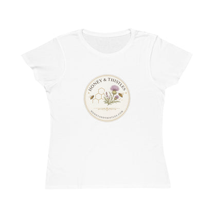 Honey & Thistles Floral Logo T-Shirt
