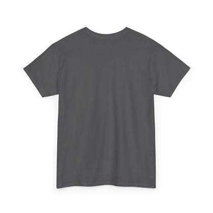 T-Shirt, Short Sleeve Boxy Crewneck - Yellow Tiger
