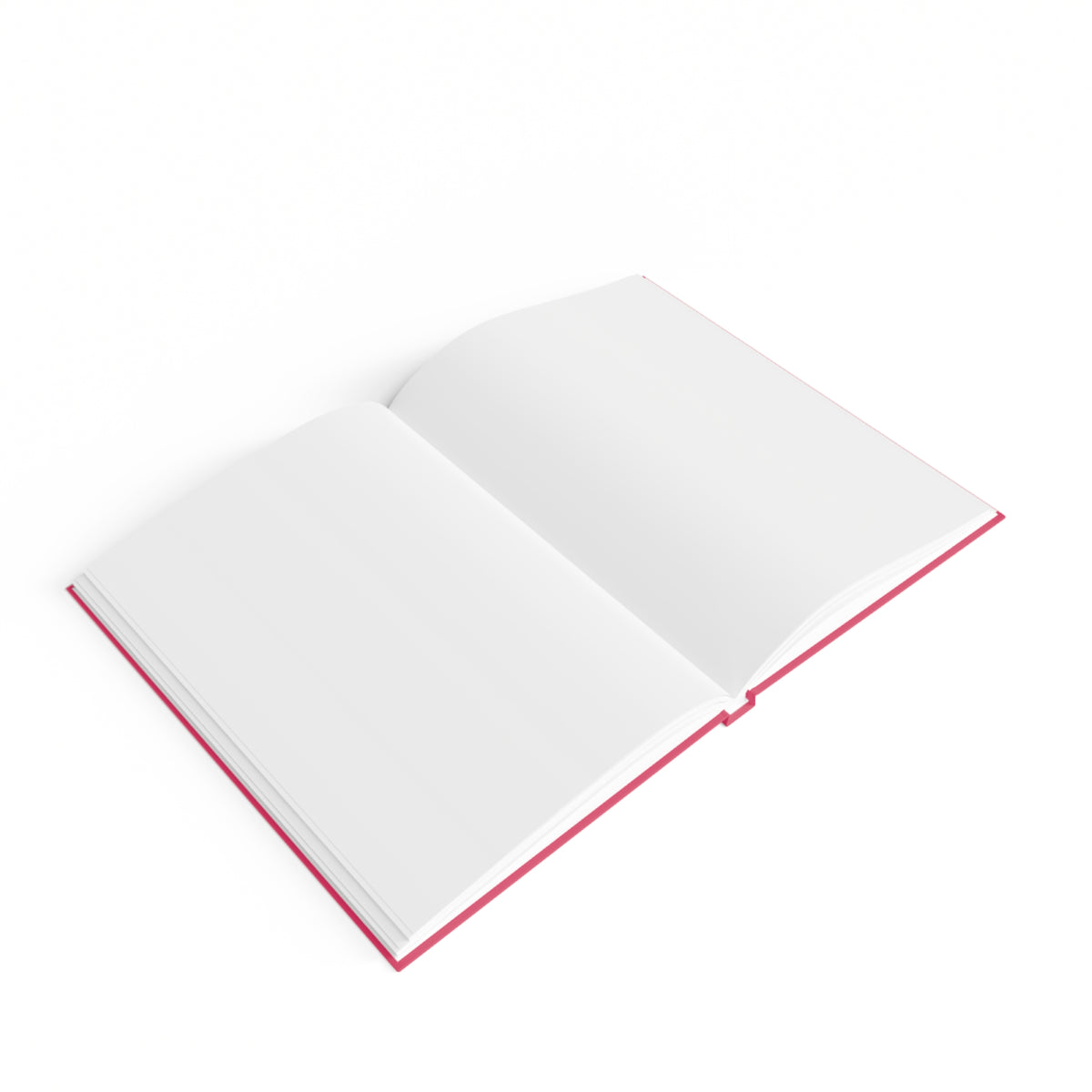 Journal Notebook, Hardback Blank - Tropical Tiger (dark pink)