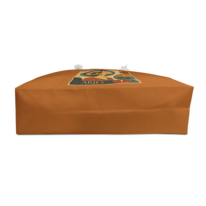 Tote, Weekender Travel Bag - Retro Aries Zodiac