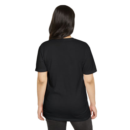 T-Shirt, Short Sleeve Boxy Crew Neck - Buddha Head Floral