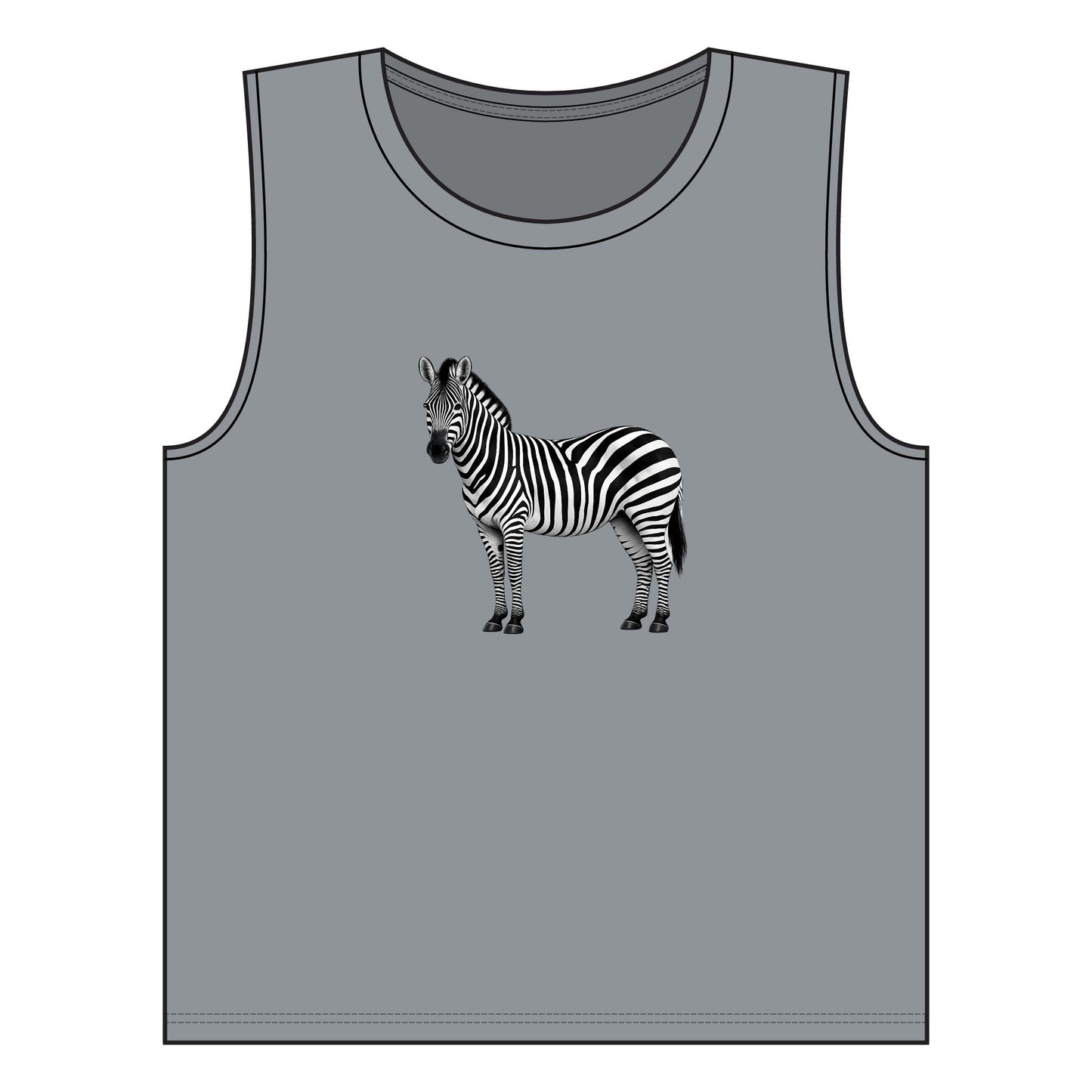 Zebra Muscle Tank