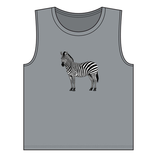 Zebra Muscle Tank