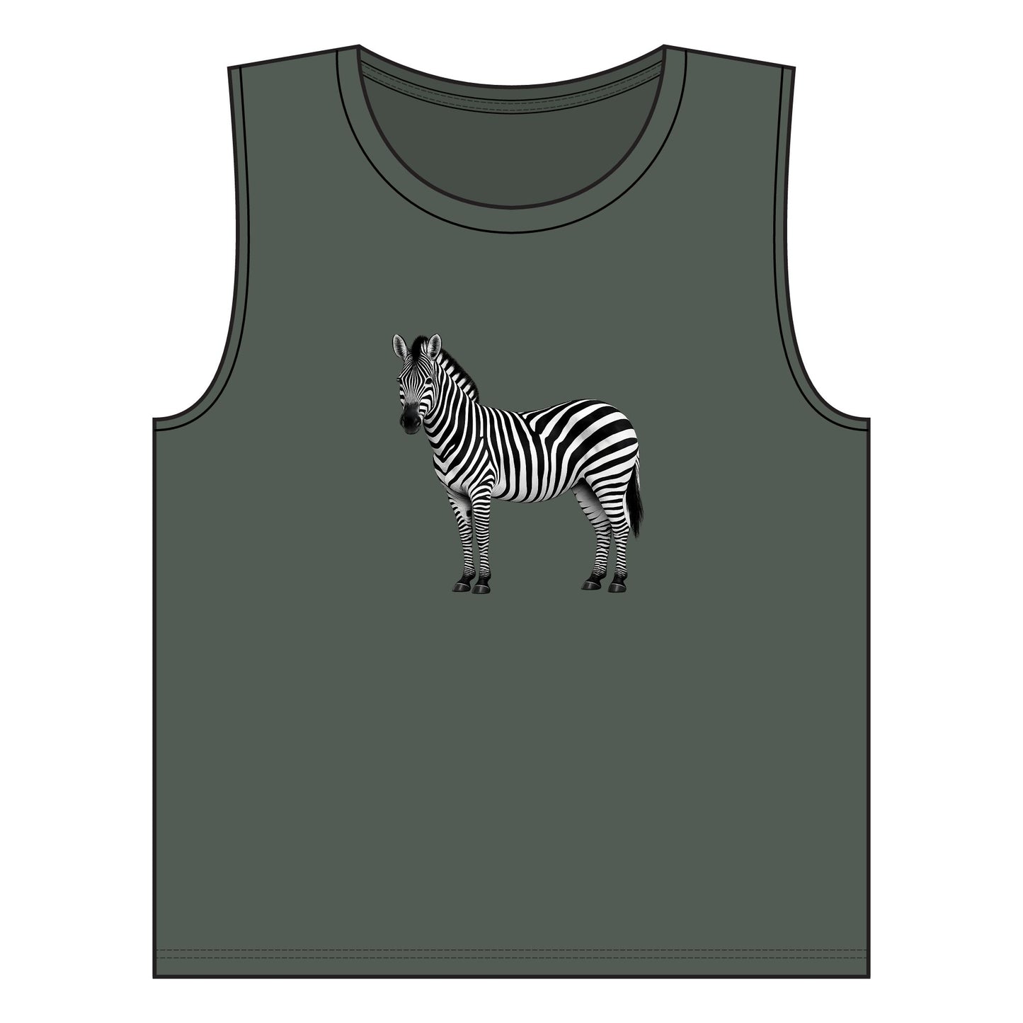 Zebra Muscle Tank