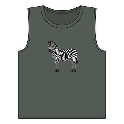 Zebra Muscle Tank