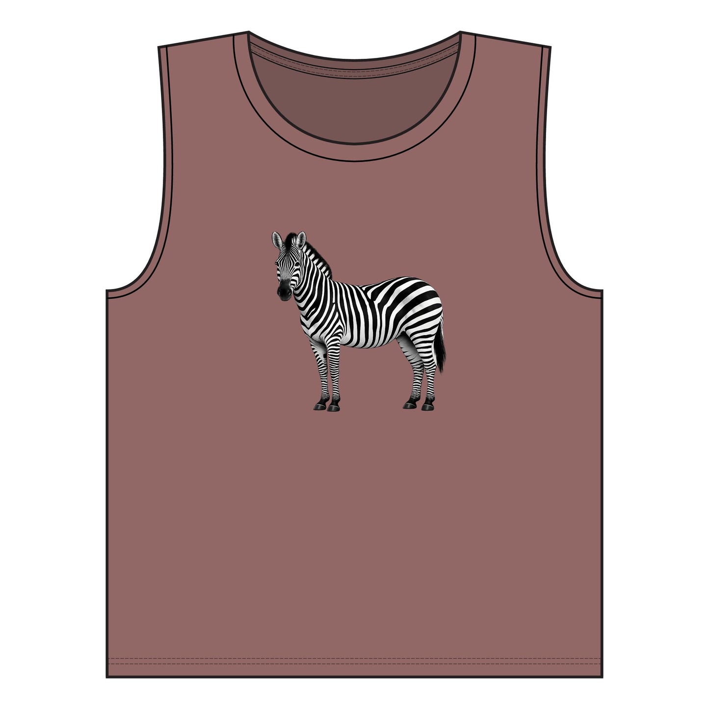 Zebra Muscle Tank