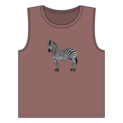 Zebra Muscle Tank