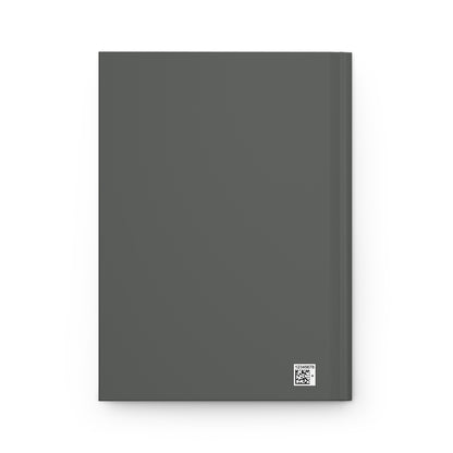 Journal Notebook, Hardcover Lined - Punk Pink Vinyl