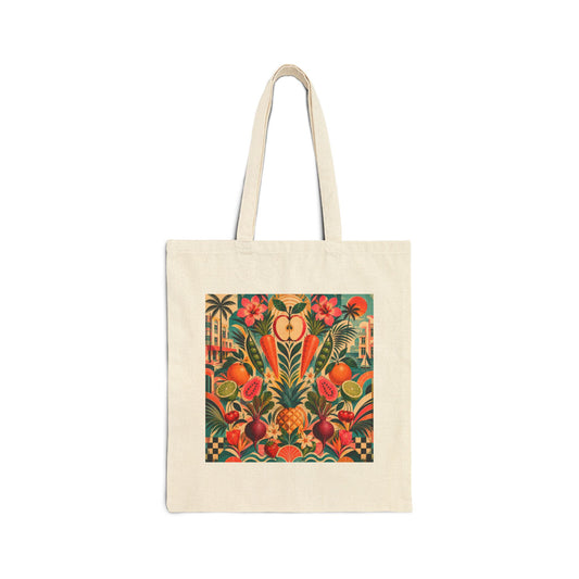 Miami or Havana Canvas Tote Bag
