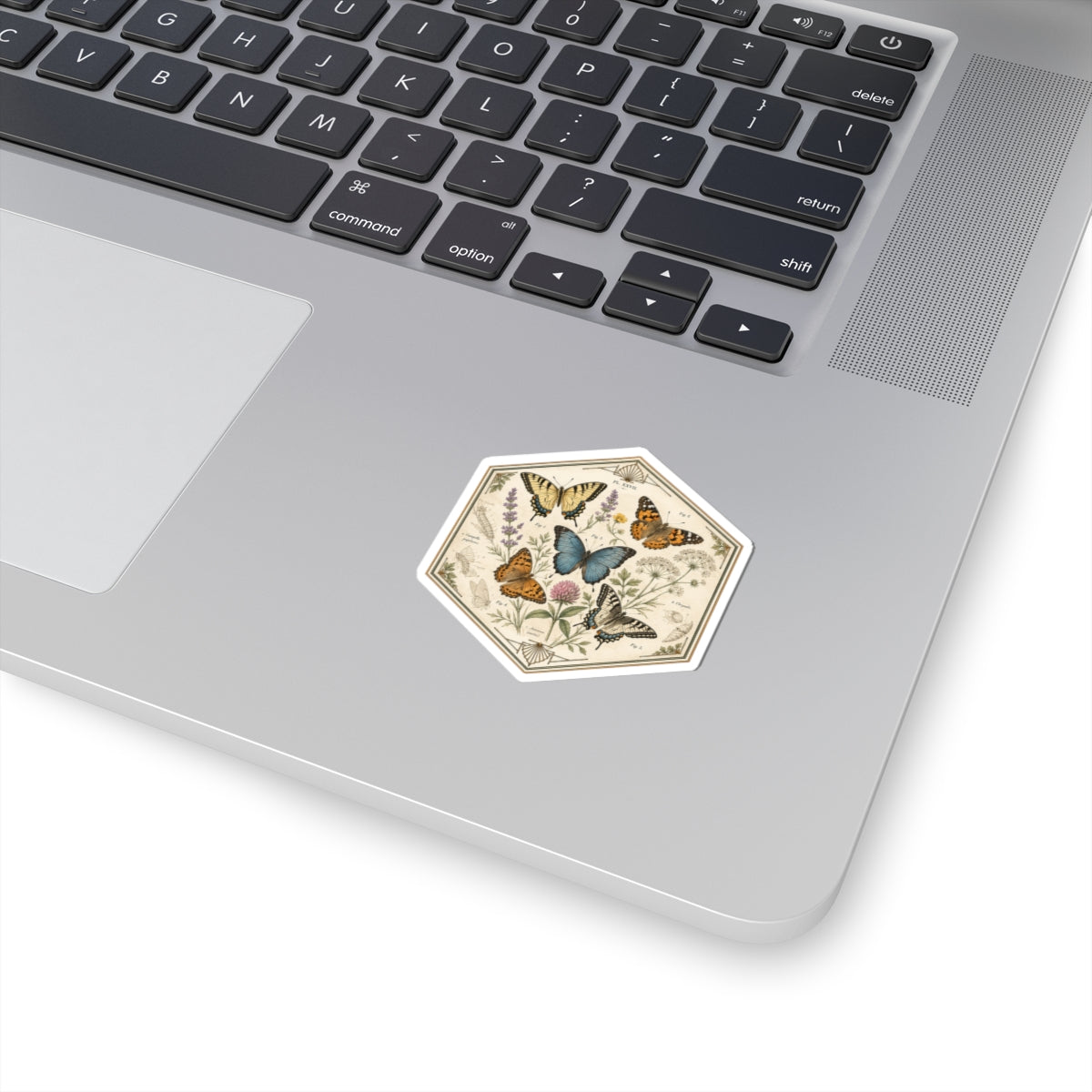 Sticker,  Kiss-Cut - Floral Butterflies