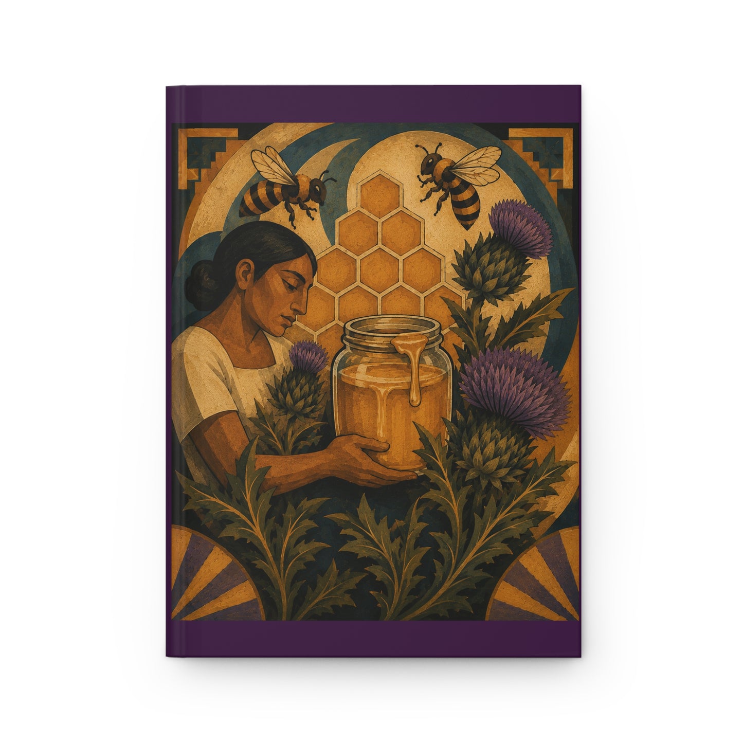 Honey & Thistles 1930s Mexico Lined Hardcover Journal