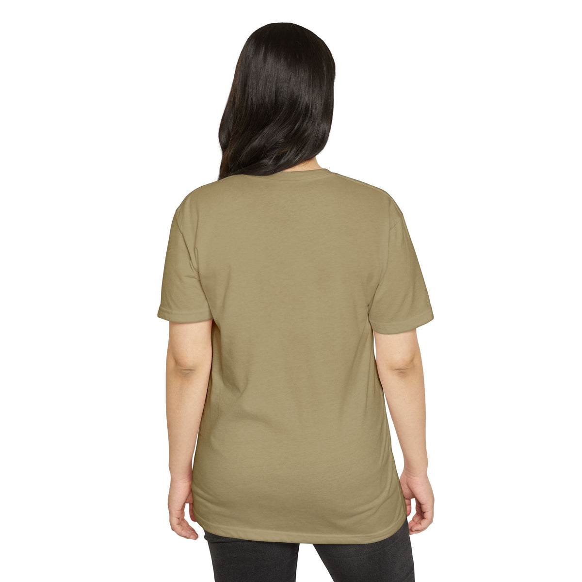 T-Shirt, Short Sleeve Boxy Crew Neck - Moth & Botanicals Hexagon Vintage Nature Illustration