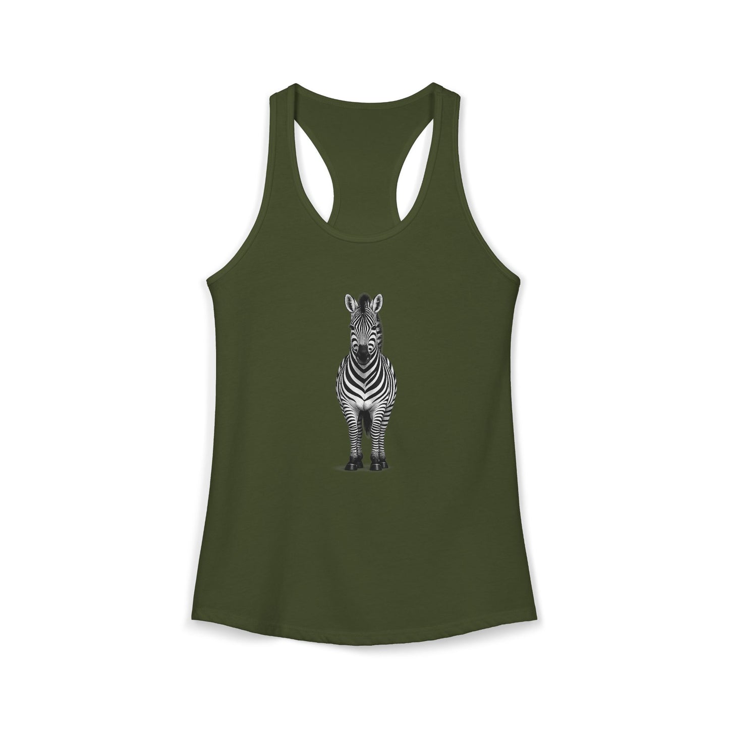 Zebra Racerback Tank Top