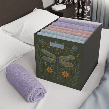 Dragonfly Felt Storage Box