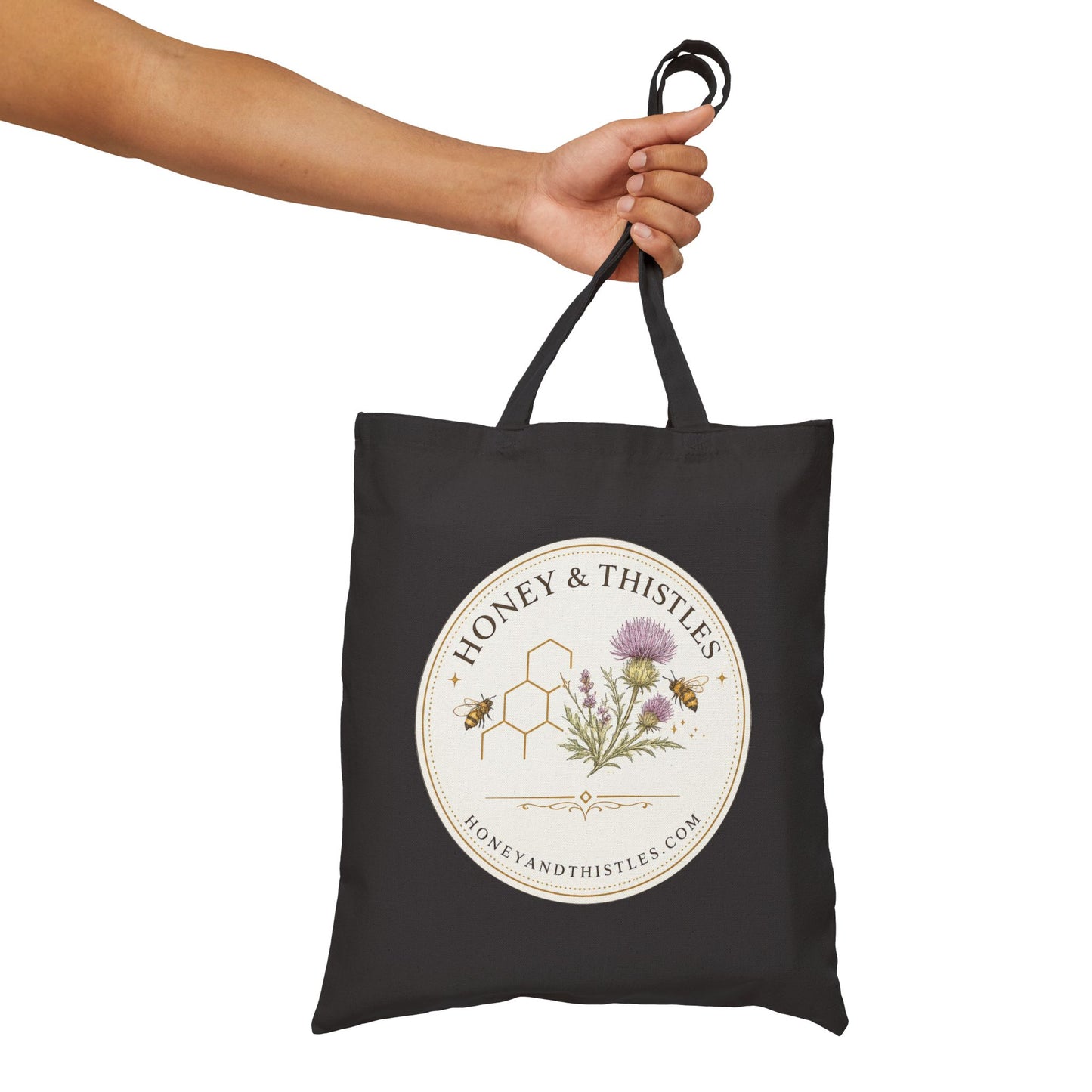 Honey & Thistles Branded Canvas Tote Bag