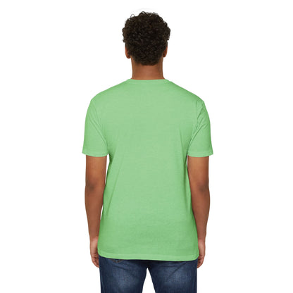 T-Shirt, Short Sleeve Boxy Crew Neck - Buddha Head Floral