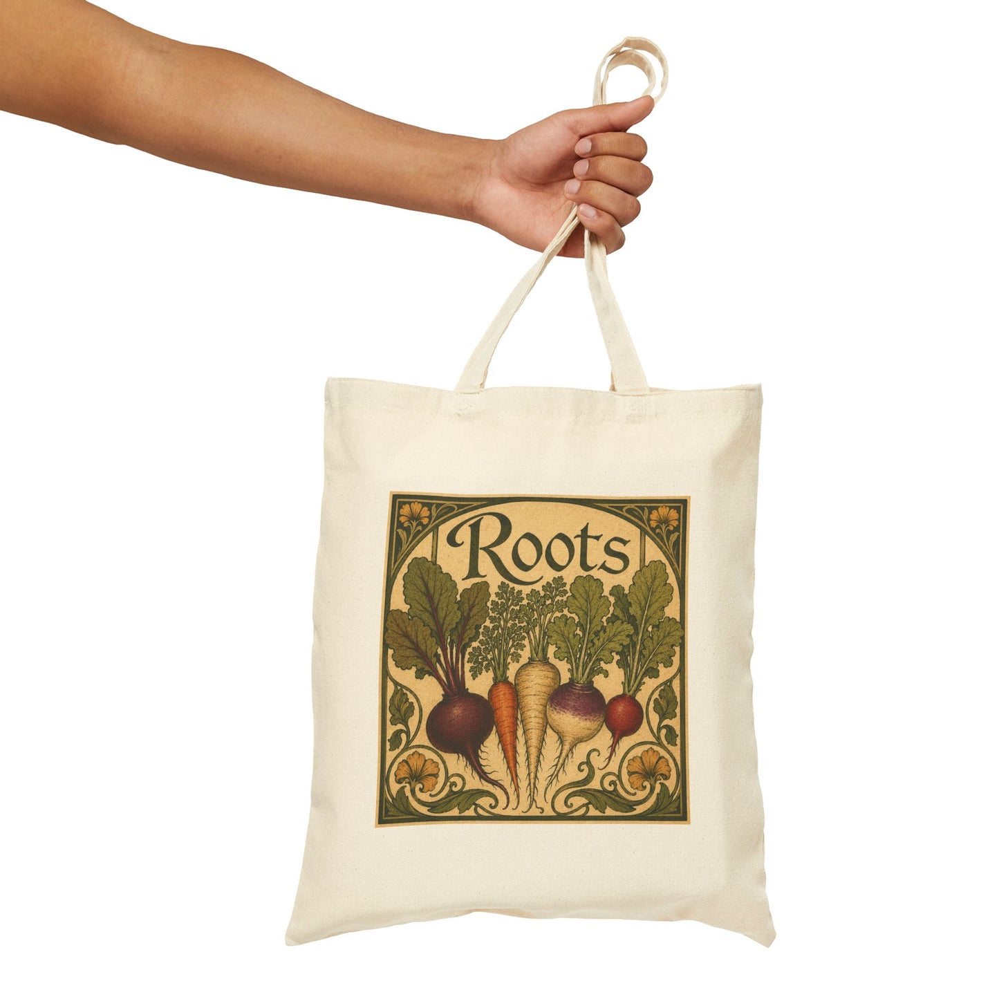 Root Vegetables Canvas Tote Bag