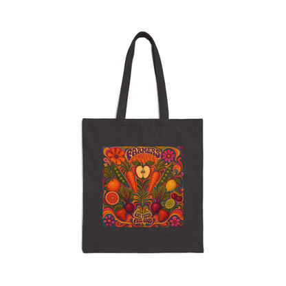 Groovy Canvas Tote Bag