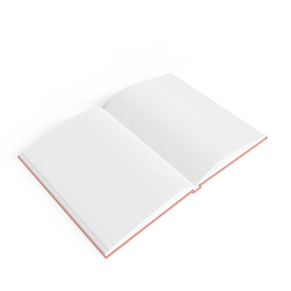 Journal Notebook, Hardcover Blank - Bee & Foxglove Floral Honeycomb