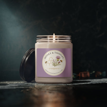 Honey & Thistles Branded Scented Candle - 9oz