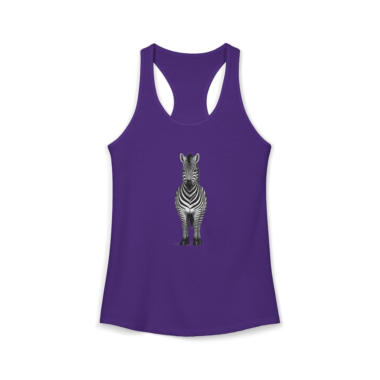Zebra Racerback Tank Top