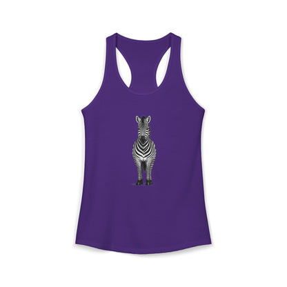 Zebra Racerback Tank Top