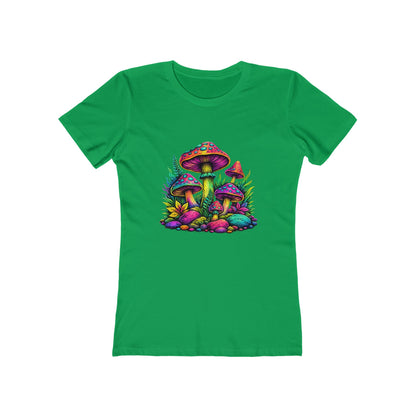 Colorful Psychedelic Mushroom Graphic T‑Shirt