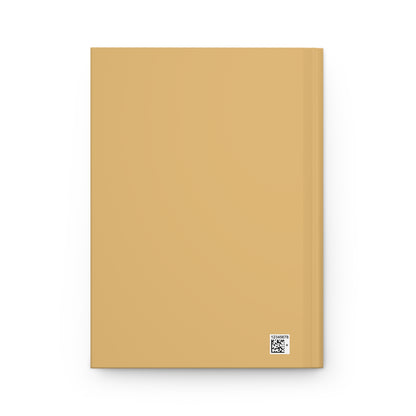 Journal Notebook, Hardcover Lined - Retro Gemini Zodiac