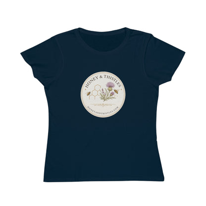 Honey & Thistles Floral Logo T-Shirt