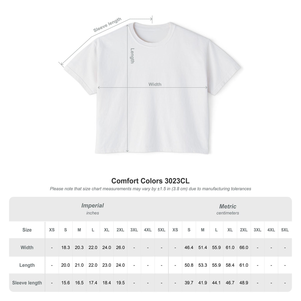 T-Shirt, Short Sleeve Boxy Crew Neck Cropped - 1980s Buddha Head