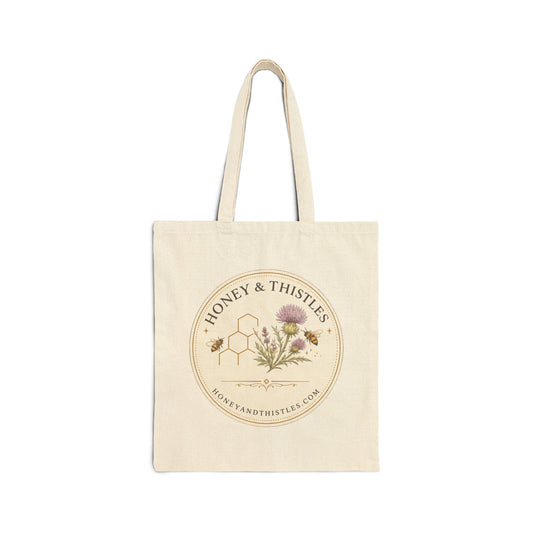 Honey & Thistles Branded Canvas Tote Bag