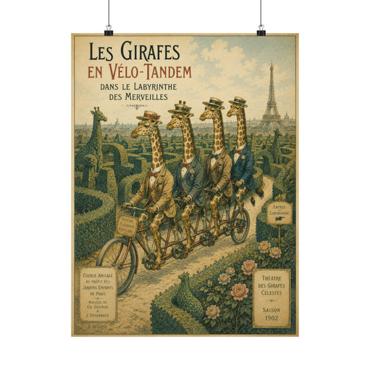 Giraffes' Day Out Poster