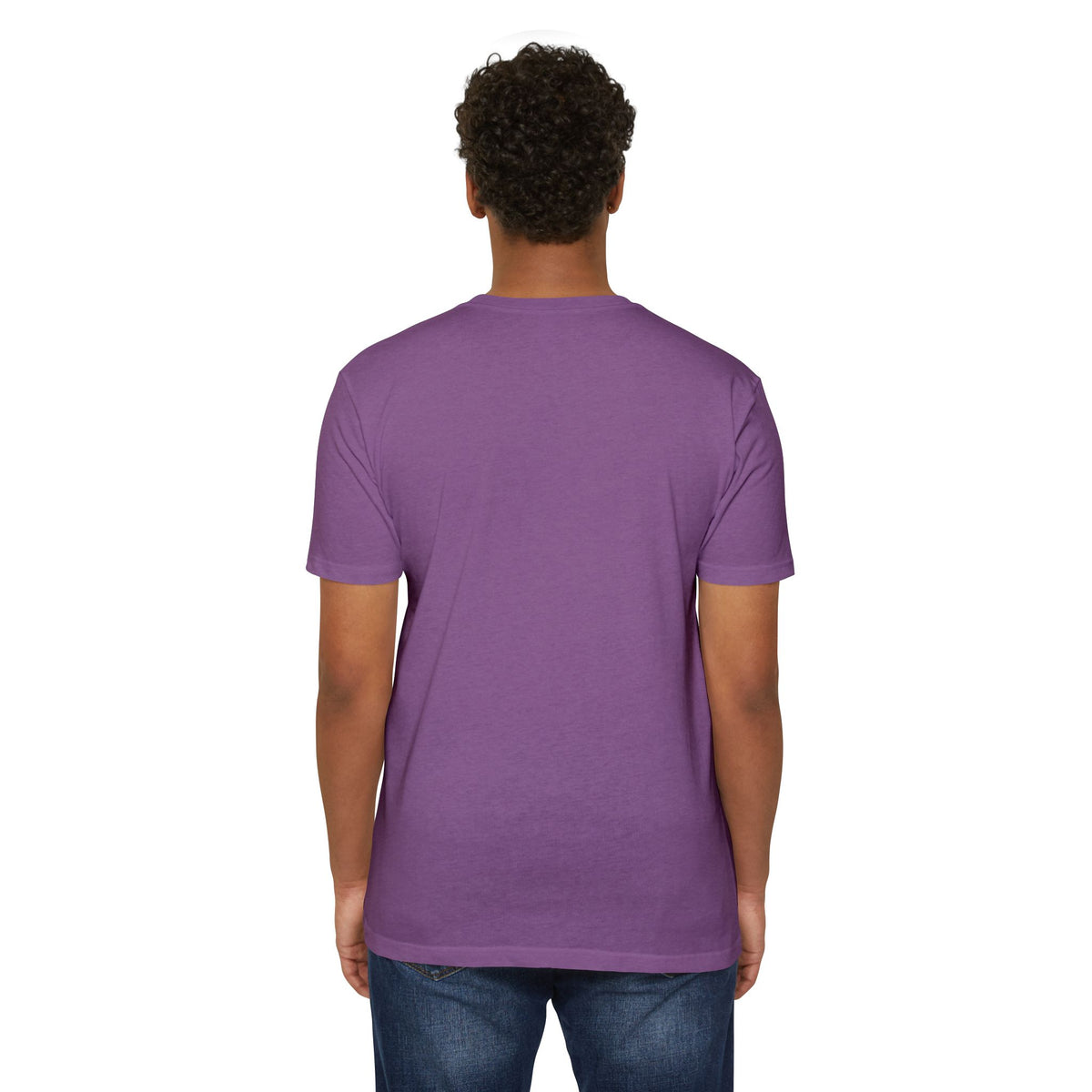 T-Shirt, Short Sleeve Boxy Crew Neck - Boho Indian-Inspired Elephant Floral