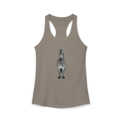 Zebra Racerback Tank Top
