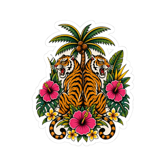 Tiger Tiger Kiss-Cut Sticker