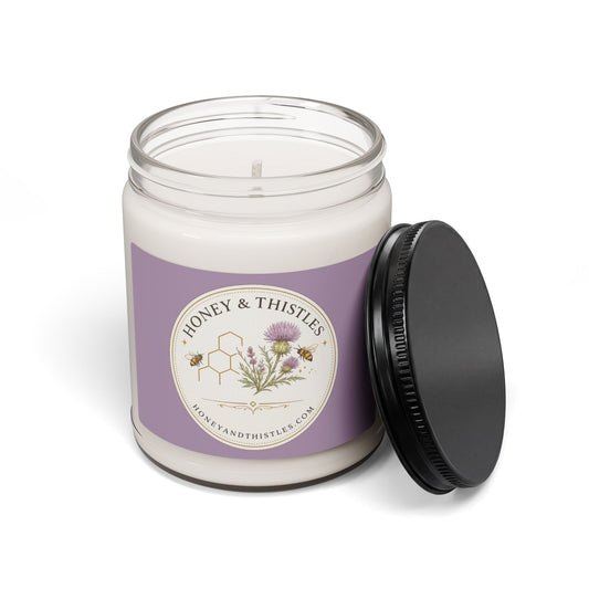 Honey & Thistles Branded Scented Candle - 9oz