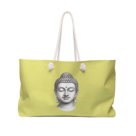 Buddha Head Weekender Bag – Serene Yoga Travel Tote