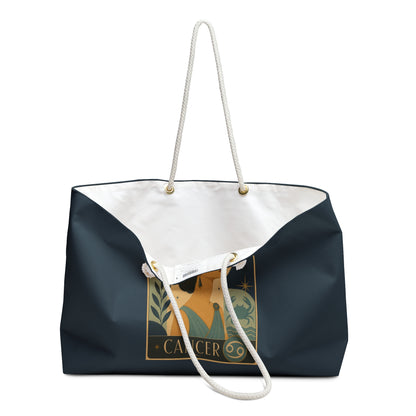 Tote, Weekender Travel Bag - Retro Cancer Zodiac