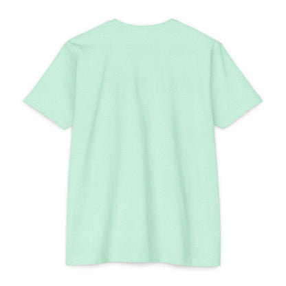 T-Shirt, Short Sleeve Boxy Crew Neck - Buddha Head Floral
