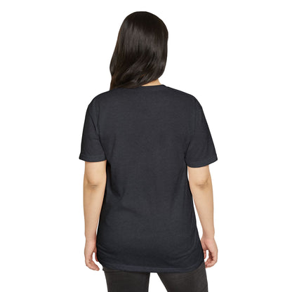 T-Shirt, Short Sleeve Boxy Crew Neck - Buddha Head Floral