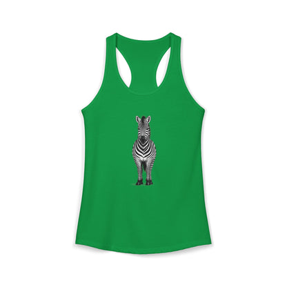 Zebra Racerback Tank Top