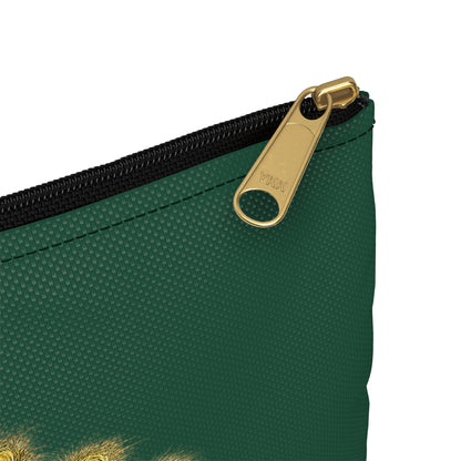 Pouch/Accessory Bag - Proud Peacock (dark green)