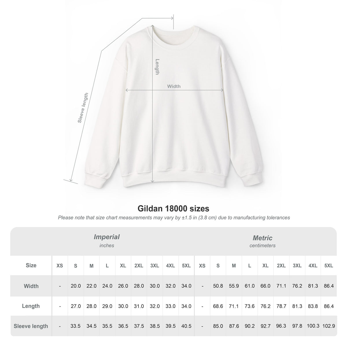 Sweatshirt, Crew Neck - Mountain Lake Sunset