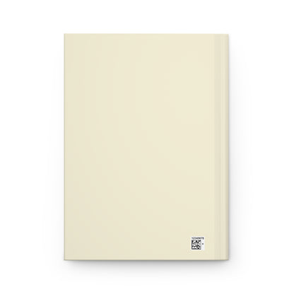 Journal Notebook, Hardcover Lined - Artichoke Flower in Bloom