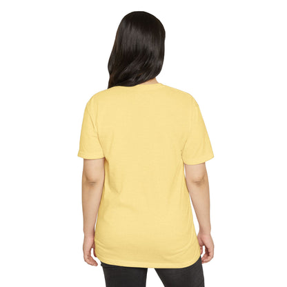 T-Shirt, Short Sleeve Boxy Crew Neck - Buddha Head Floral