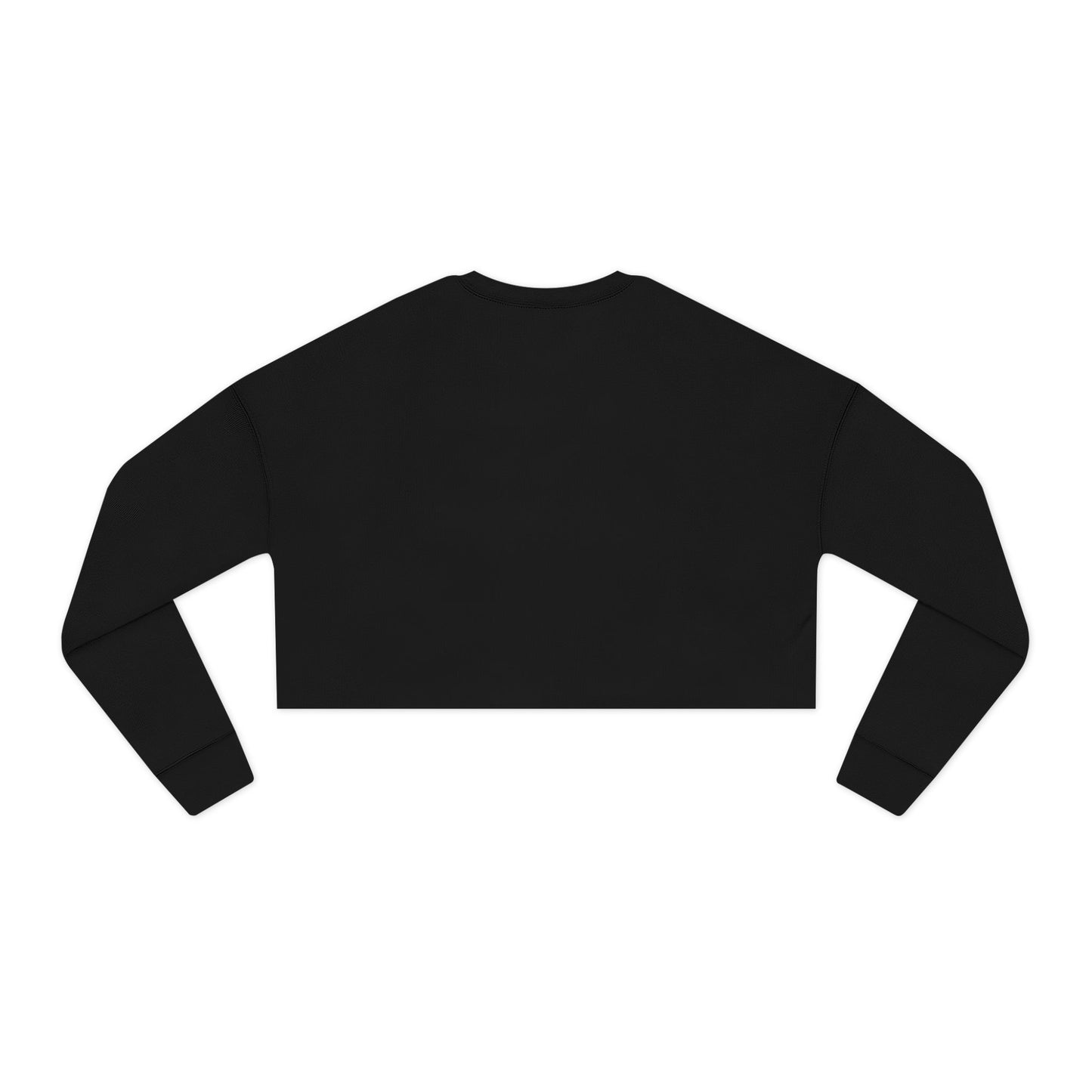 Recline with Buddha Cropped Long Sleeve T-Shirt