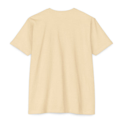 T-Shirt, Short Sleeve Boxy Crew Neck - Buddha Head Floral