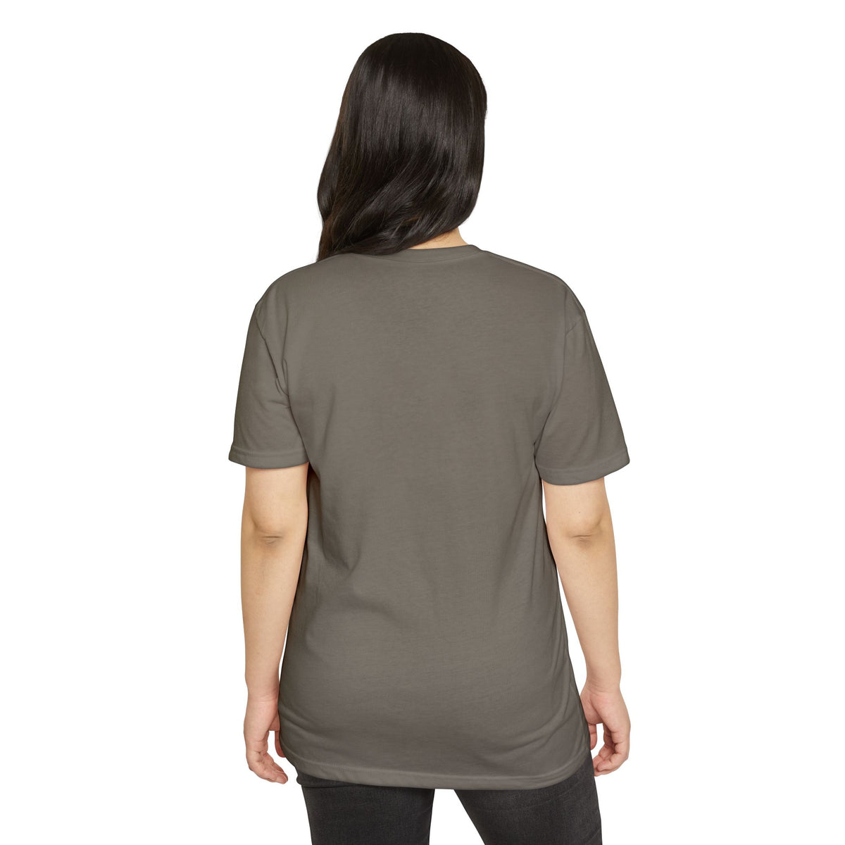 T‑Shirt, Short Sleeve Boxy Crew Neck - Rainbow Planet Cosmic Space
