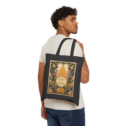 Honey & Thistles a la Gatsby Canvas Tote Bag